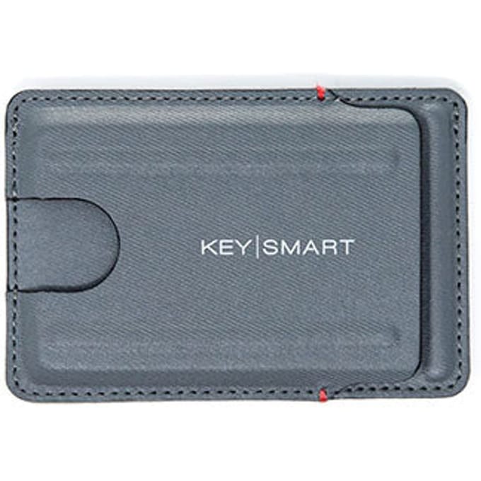 KeySmart Urban Slim Grey - 6 passen - ruimte voor Tile kaart