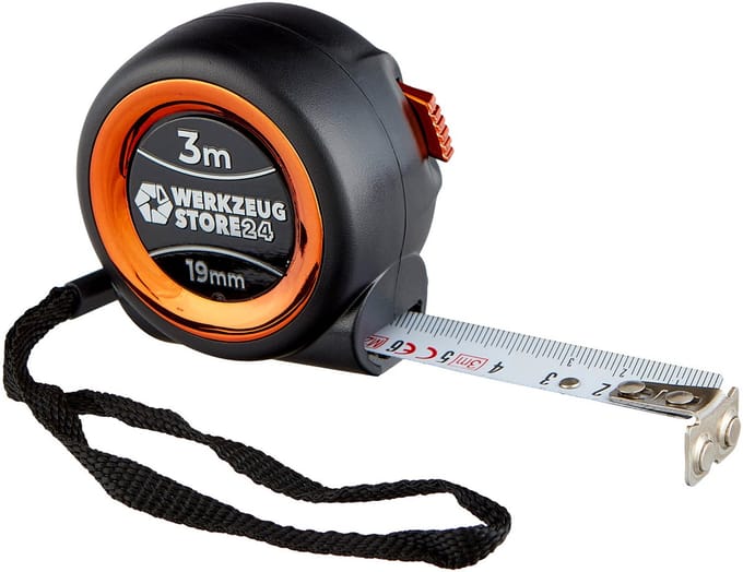 WS24 Zakbandmaat 3 m x 19 mm - WS24-100117