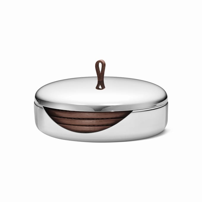 Georg Jensen - Sky onderzetter Set - zilver