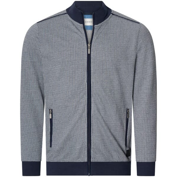 Babista herren Sweatvest - 64/66 - donkerblauw - Plus Size