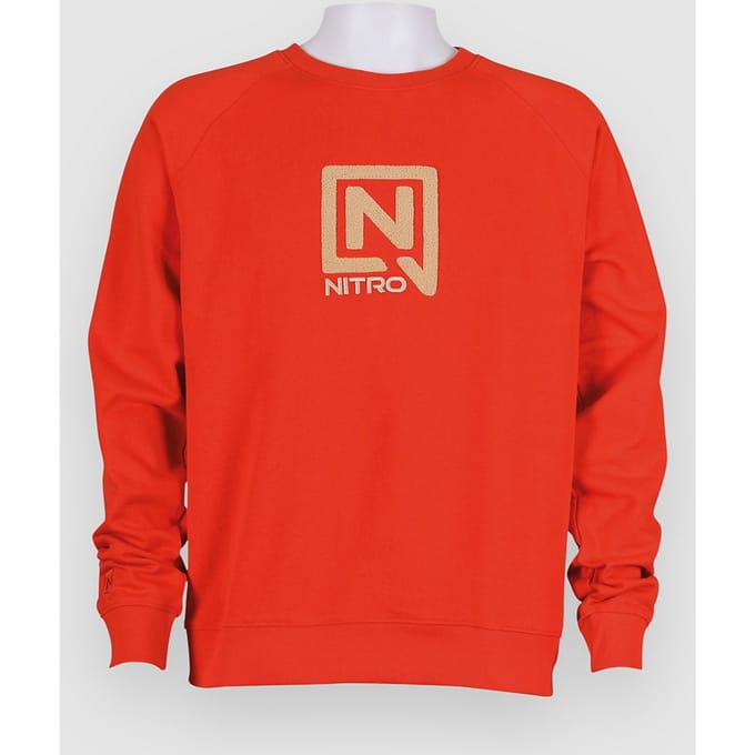 Nitro Basic Sweater rood