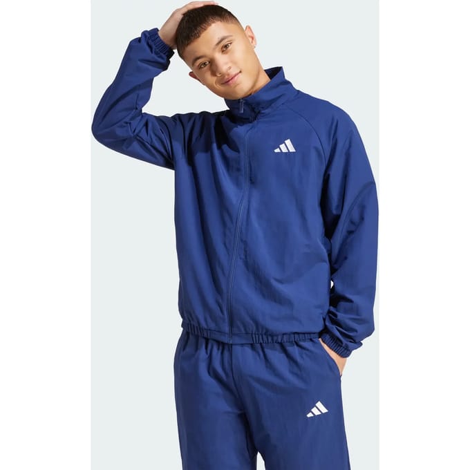 Adidas Sportswear Essential Small Logo Windjack - Heren - Blauw