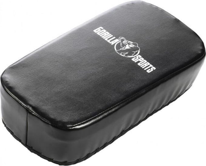 Gorilla Sports Arm Pad zwart - met drie handgrepen & Schokdempend
