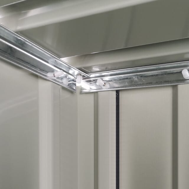 4goodz Tuinkast Metaal - Balkonkast - 84x142x189 cm - Grijs