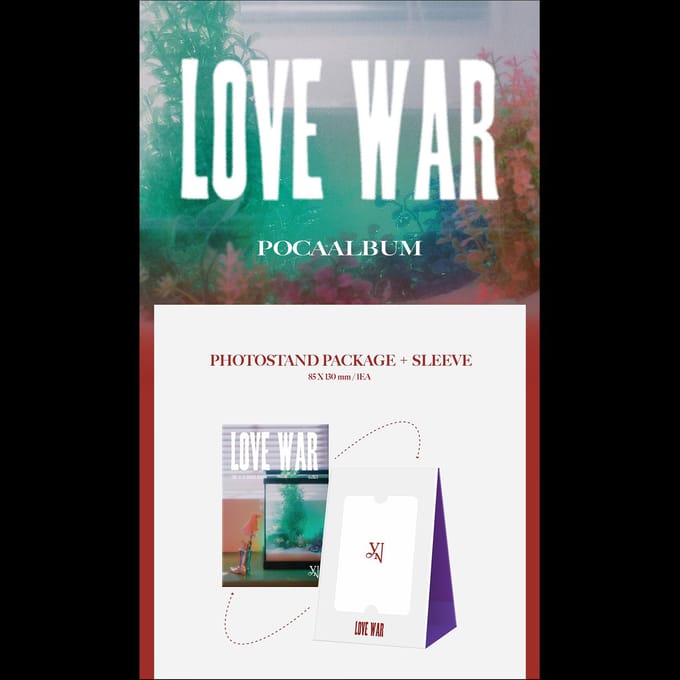 YENA - Love War POCA Ver. Album POCA VER. gray