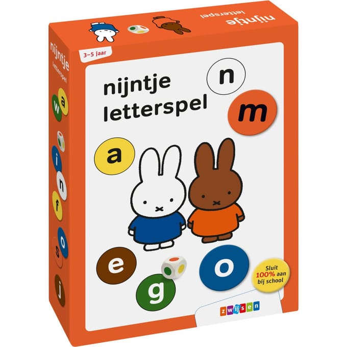 Nijntje - Letterspel - Educatief spel voor kinderen