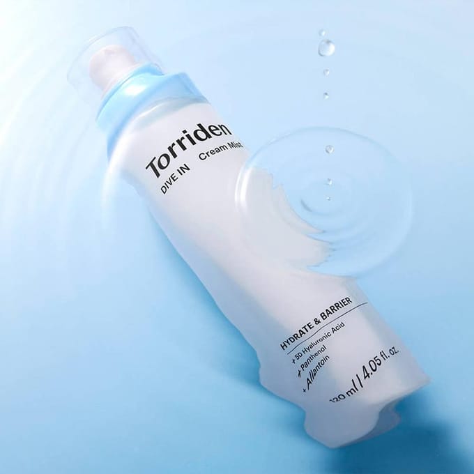 [Torriden] DIVE-IN Laag Moleculair Hyaluronzuur Crème Mist 120ml white