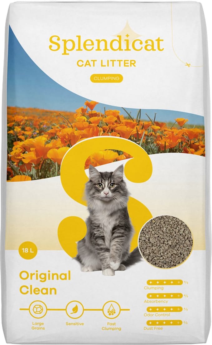 Splendicat Original Clean - Kattenbakvulling - 18L