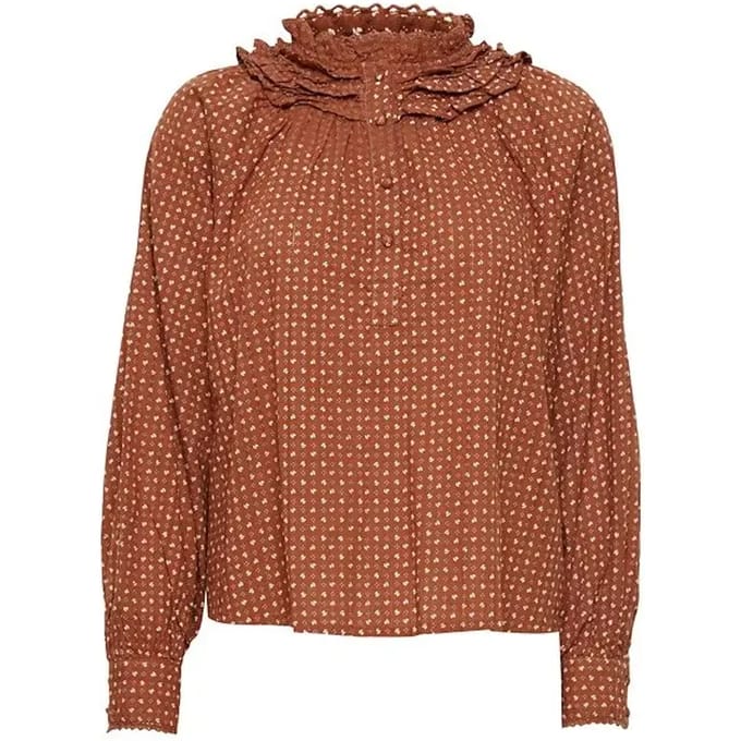 Damesblouse met lange mouwen Atelier Rêve Violett