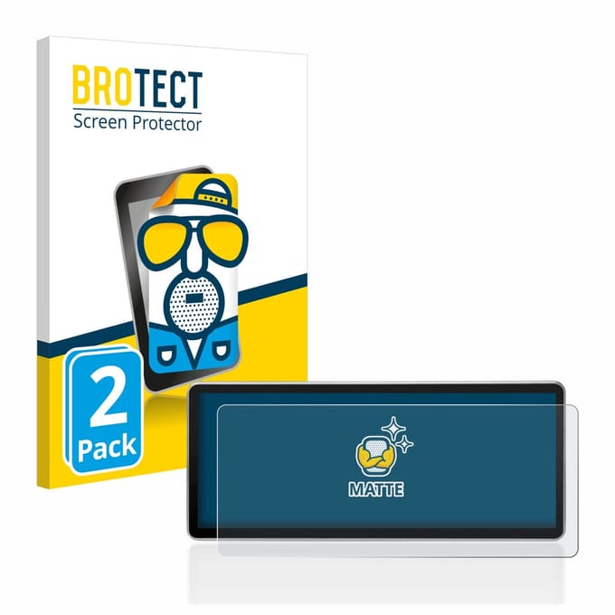 BROTECT - Screenprotector voor Onlysay Head-up Display 9" - Folie Beschermfolie matte 2 Stuks