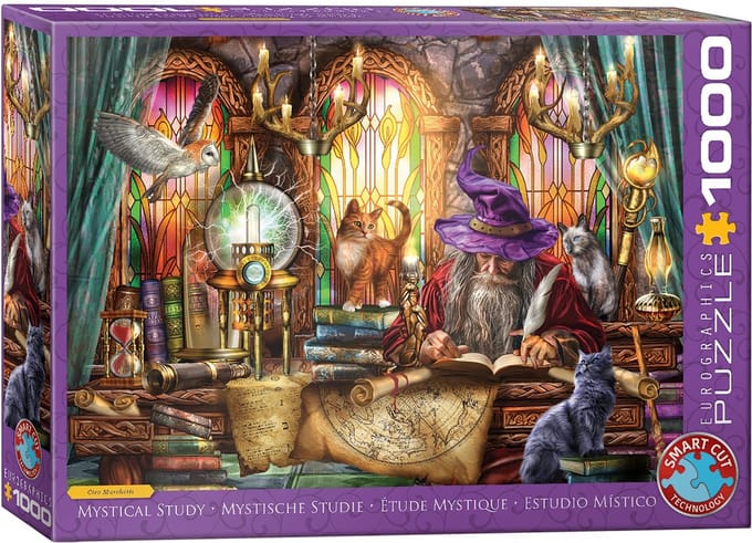 Eurographics puzzel Mystical Study 1000 stukjes legpuzzel Ciro Marchetti.