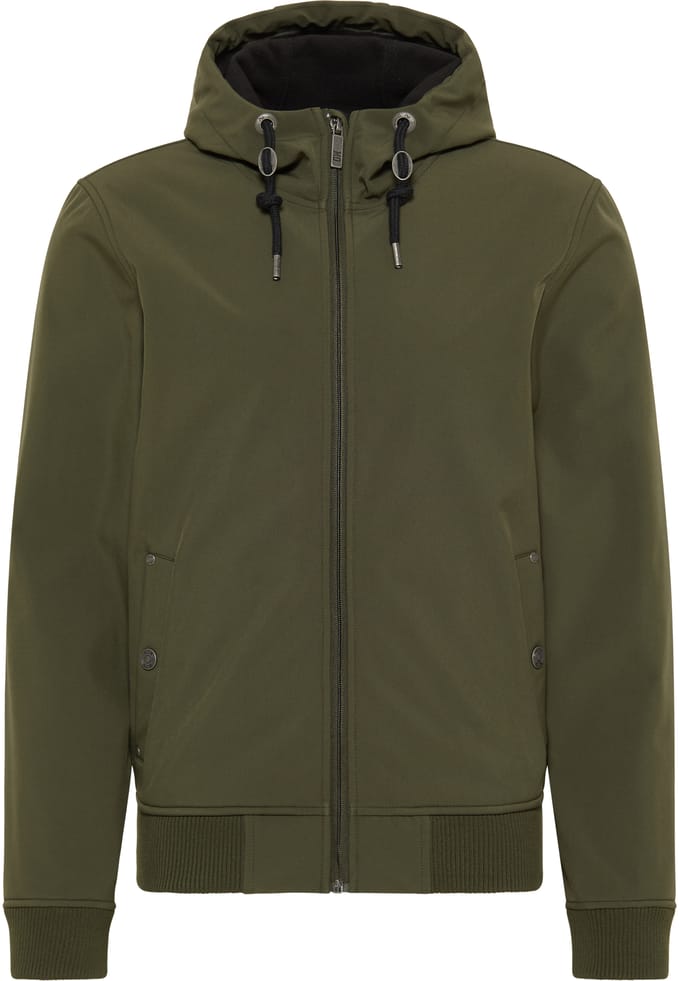 Mo softshell blouson Heren donkere olijf
