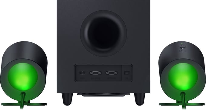 Razer Nommo V2 - Luisprekersysteem inclusief Subwoofer - Speakers - RGB - Zwart