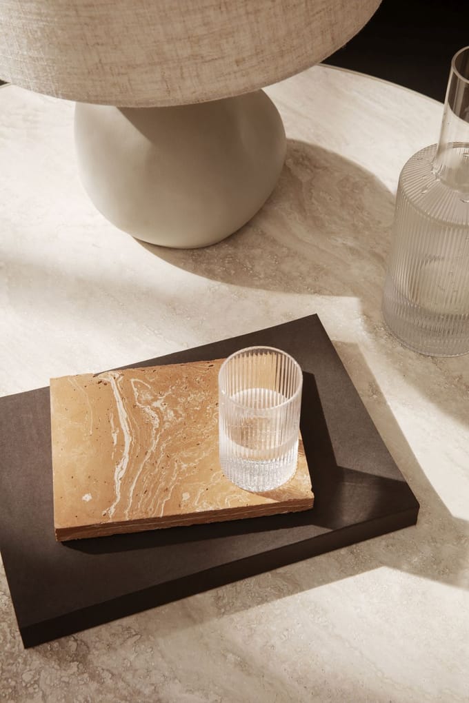Ferm Living - Ripple - Verrines - Glazen - Set van 4
