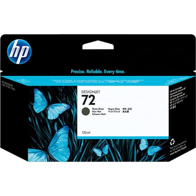 Inktcartridge hp c9403a 72 mat zwart
