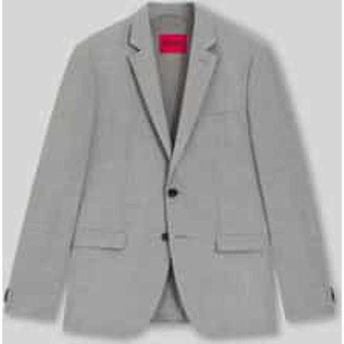 Slim fit colbert van wolmix, model 'ARTI'