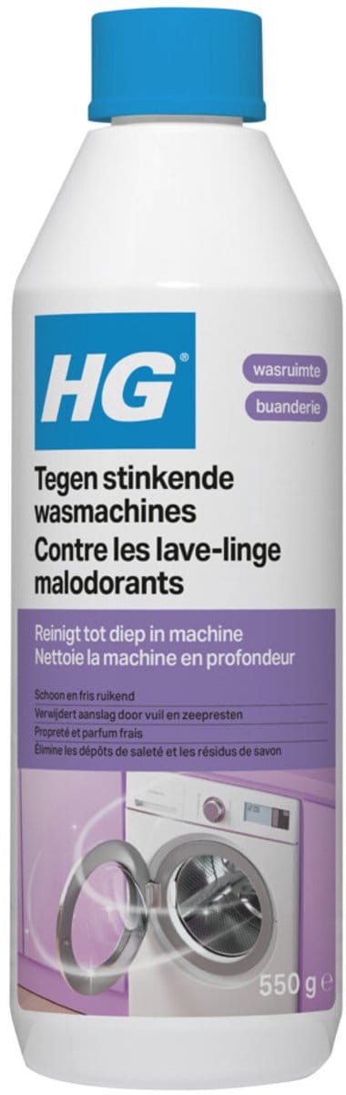 HG - Tegen Stinkende Wasmachines - 6 x 550 gr - Voordeelverpakking