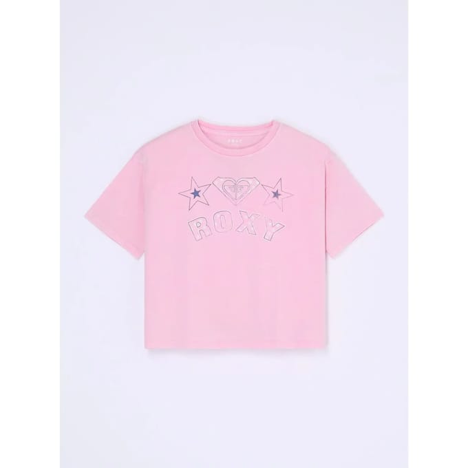 Roxy Daisyloose Seas T-shirt Met Korte Mouwen Roze 8 Years Meisje