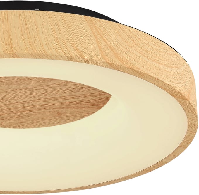 Globo - plafonniere - Jolli - naturel - metaal - Ø 40cm - LED - 41758-30
