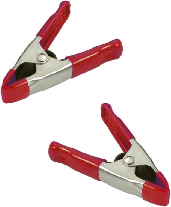 Hobby zeilklemmen - 4x stuks - metaal - 5 cm - DHZ klemmetjes