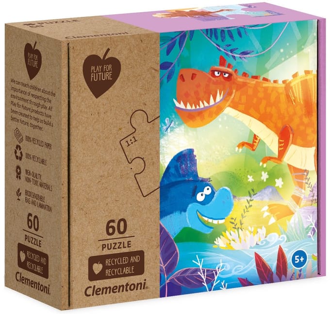 Clementoni Legpuzzel Freaky Friends Junior Karton 60 Stukjes
