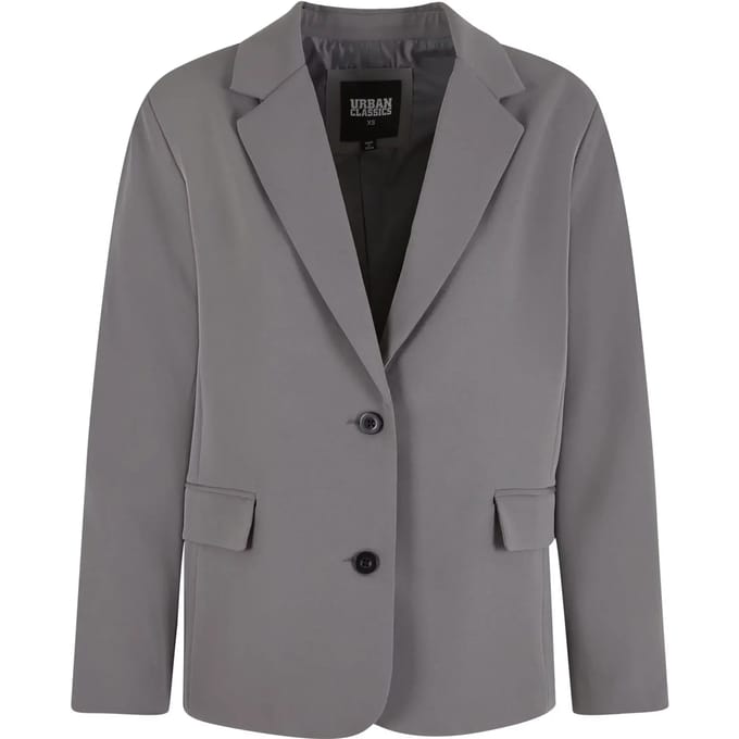 Urban Classics - Long Blazer - M - Grijs