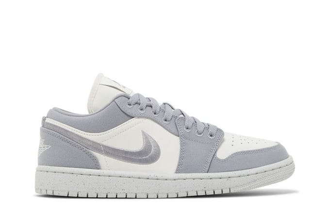 Jordan 1 Low SE Gris Acier Clair (aux femmes) 36 gray
