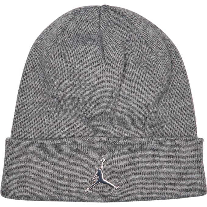 Jordan Cuffed Beanie Petten Unisex - Grijs - Maat YOUTH - Poly (Polyester)