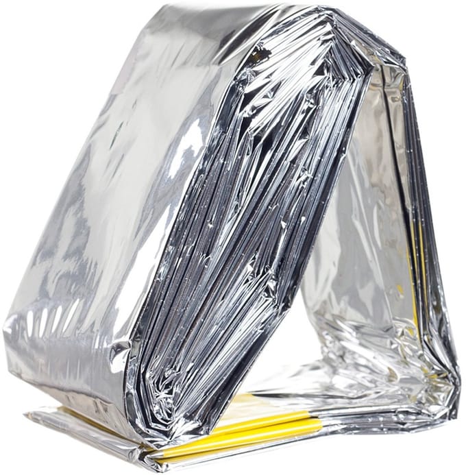 Fosco Noodslaapzak - Zilver - 200x85cm