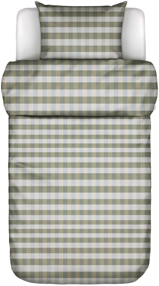 Marc O'Polo Mare Dekbedovertrek Biologisch Katoenflanel Denim blue - Eenpersoons – 140x200/220 cm