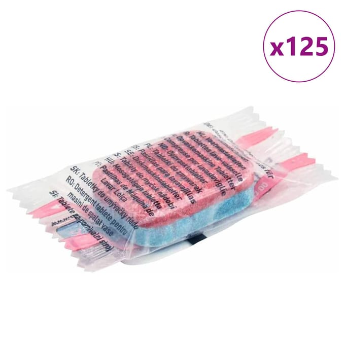vidaXL Vaatwastabletten 125 st