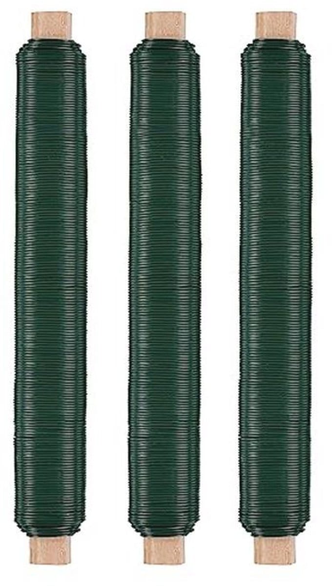 Bloemendraad set - 3 stuks - Ø 0,65 mm - Ideaal voor knutselen en decoratie