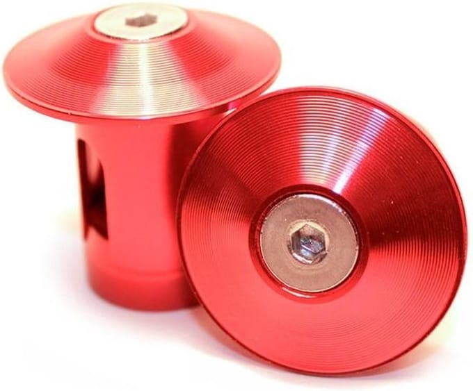 Grit Bar Ends Red