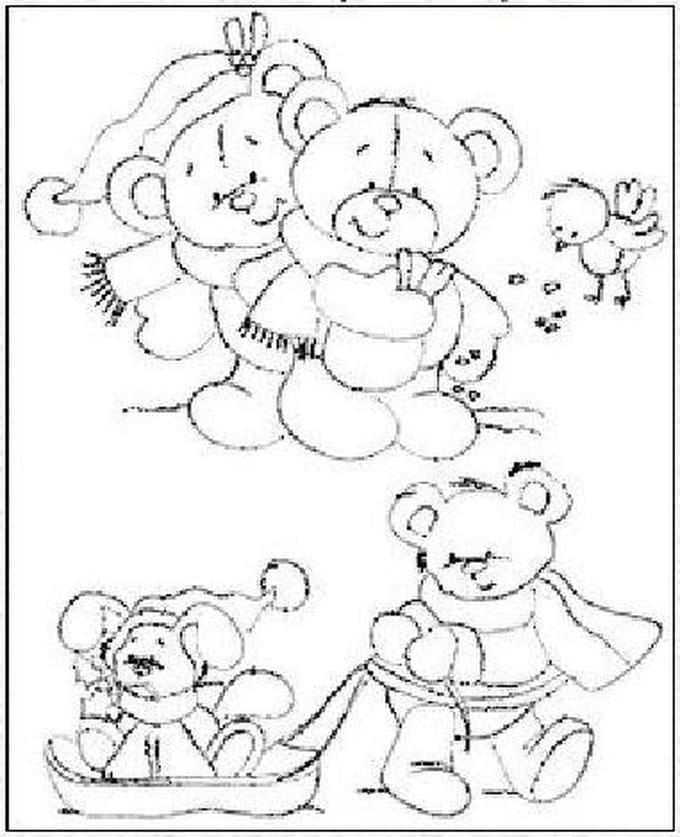 Marianne Design - Clearstamp - Beary Sweet - Winter - SFUN0007
