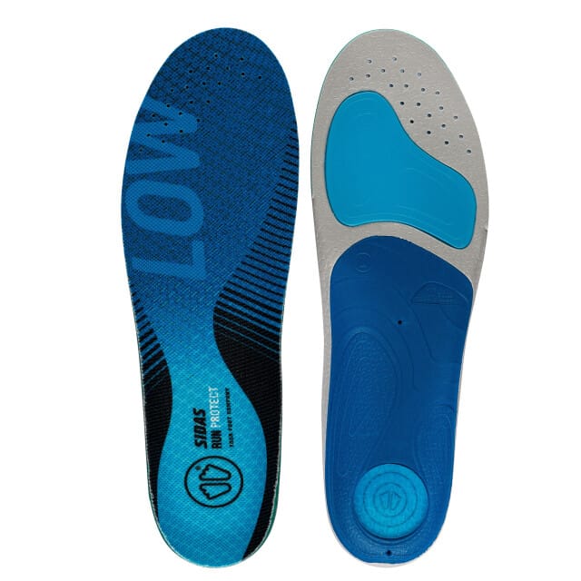 SIDAS - 3 feet run protect low - Inlegzolen - Transparant