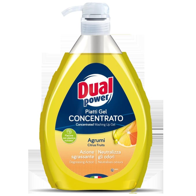 Dual Power Liquide Vaisselle Agrumes 1L