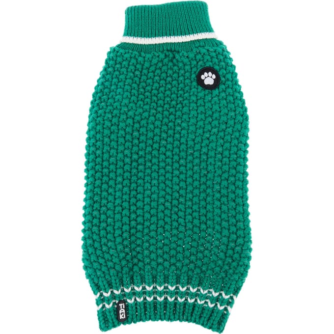 TIAKI Hundepullover Reflective Knit - ca. 45 cm Ruglengte