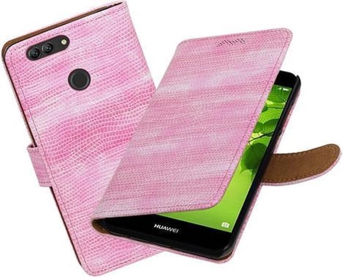 BestCases.nl Huawei nova 2 Mini Slang booktype hoesje Roze