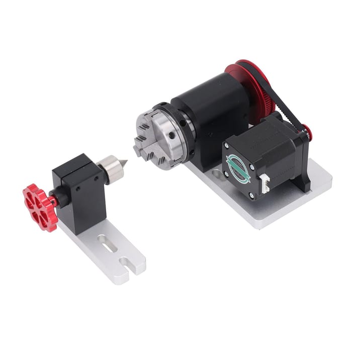 CNC Roterende Module Kit 4:1 Riem Reductieverhouding 4?60mm Klauwplaat 4e As Roterende Module voor TTC450 en