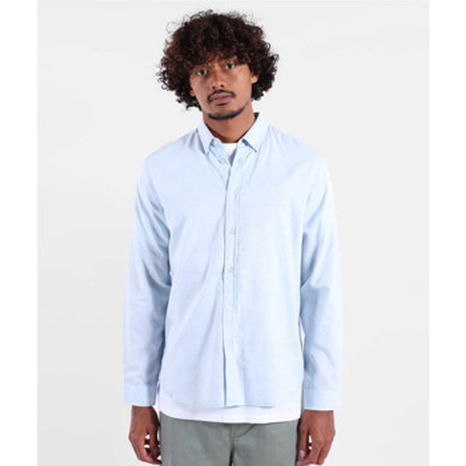 Overhemd Lange Mouw Oxbow Overhemd met lange mouwen OXFORD