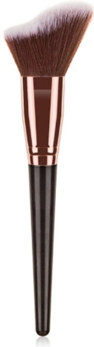 Contour kwast | zwart rose gold