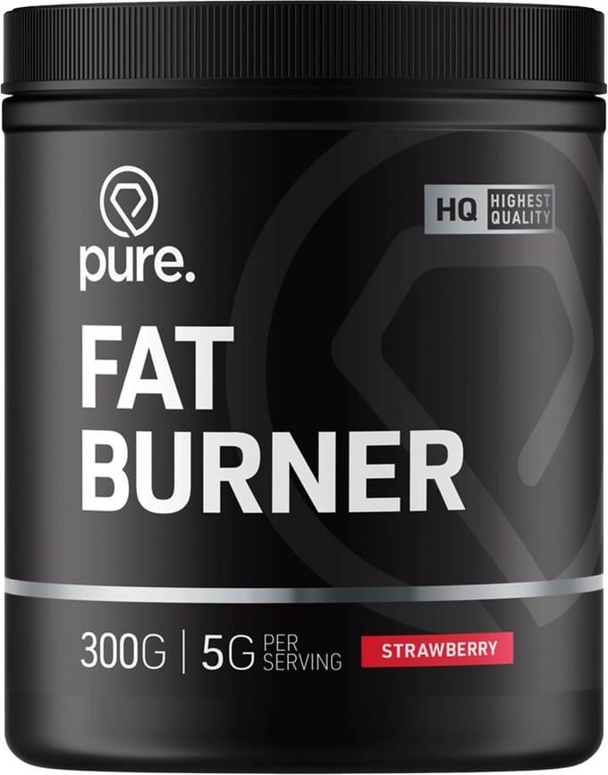 FatBurner - Strawberry - 300g - vetverbrander - afvallen - vitamine C en vitamine D