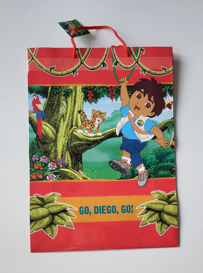 Diego luxe cadeau tas set 8 stuks groot