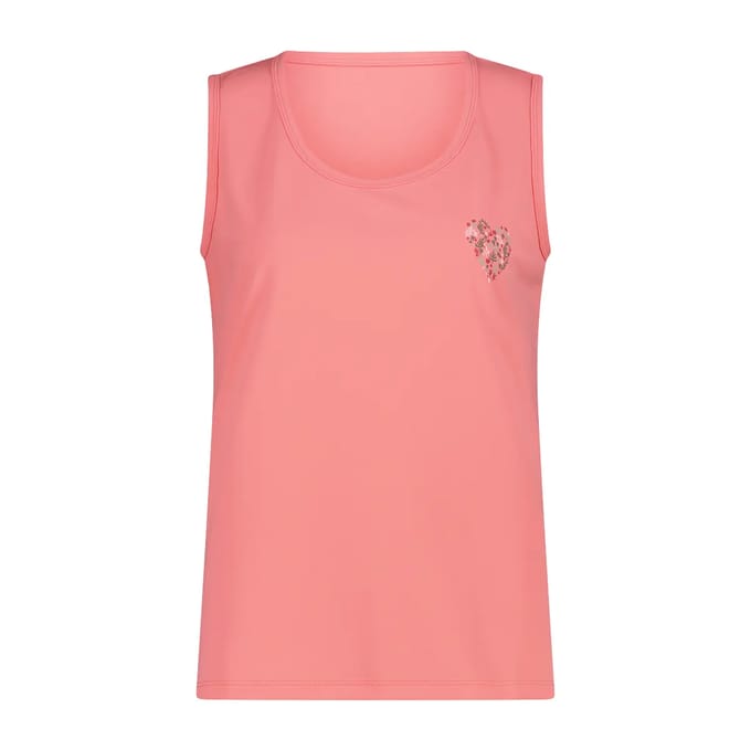 Vrouwelijke tanktop met print CMP