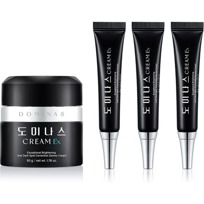 DOMINAS Crème Soin Taches de Rousseur EX 50g+15g X 3 black
