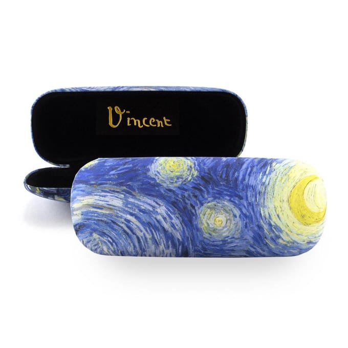 Brillenkoker Vincent van Gogh Sterrennacht - hardcase - 16 x 6,5 cm
