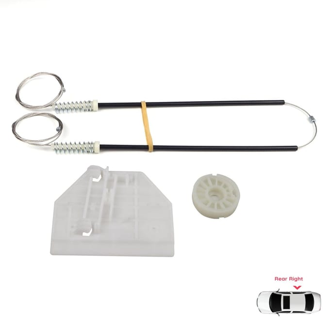 BWR1005 Reparatieset Achter Rechts Power Window Regulator voor A6 C6 S6 4F 4F2 4F5 2004-2011 4/5 Deurs 4F0839462