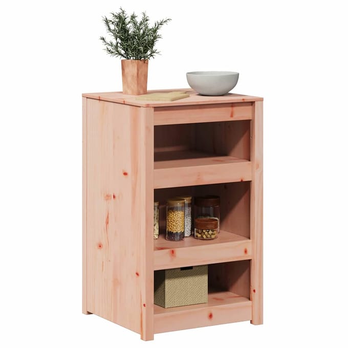 vidaXL - Keuken - Kast - MEPPEL - Bruin - Eiken - 55 - x - 55 - x - 92 - cm