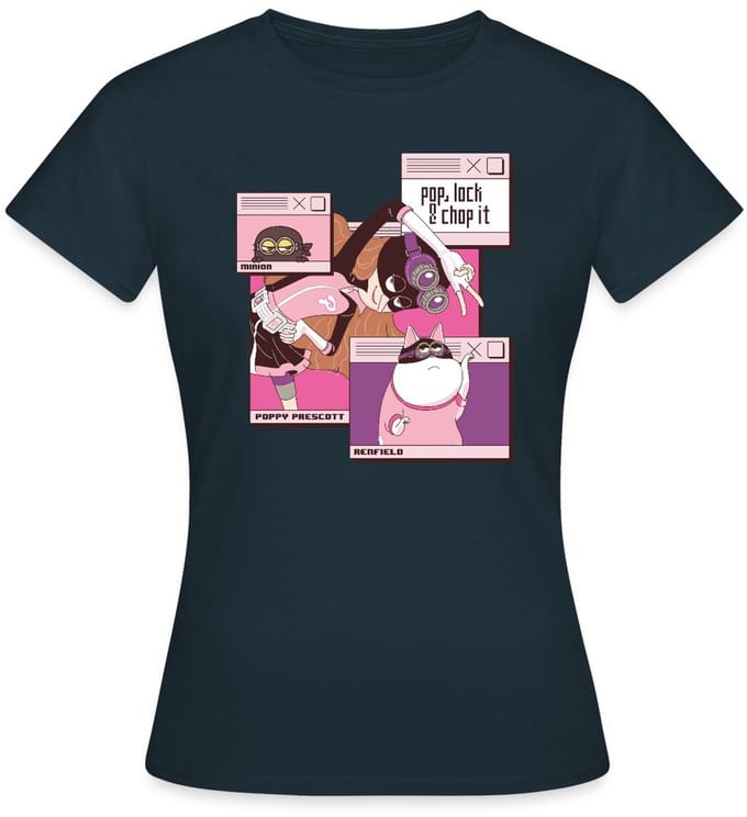 Minions Poppy Prescott Met Renfield T-Shirt Dames