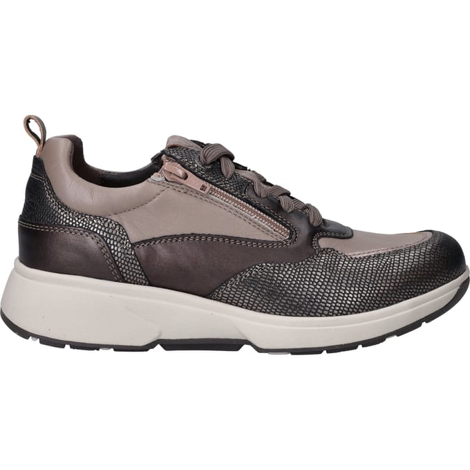 Xsensible Grenoble Stretchwalker Sneakers - Dames - Bruin - Maat:38